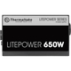 Adquiere tu Fuente de Poder Thermaltake LitePower LTP-650AL2NK, ATX, 120mm, 650W en nuestra tienda informática online o revisa más modelos en nuestro catálogo de Fuentes de Poder Thermaltake