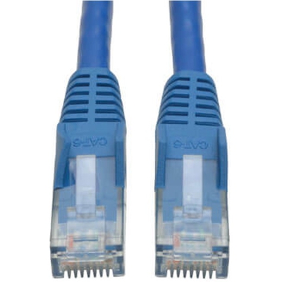 Adquiere tu Cable Patch TrippLite Cat6 Gigabit RJ45 Macho 3.05 Metros Azul en nuestra tienda informática online o revisa más modelos en nuestro catálogo de Cables de Red TrippLite
