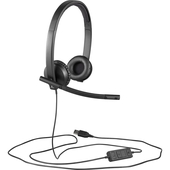 Auriculares Con Microfono Logitech H570e Alámbrico USB Negro