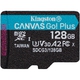 Adquiere tu Memoria MicroSDXC Kingston Canvas Go! Plus 128GB Con Adaptador SD en nuestra tienda informática online o revisa más modelos en nuestro catálogo de Memorias Flash Kingston