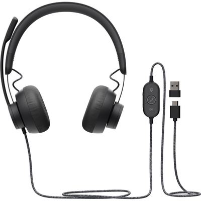 Adquiere tu Auricular Con Micrófono Logitech Zone Wired USB Teams Negro en nuestra tienda informática online o revisa más modelos en nuestro catálogo de Auriculares y Micrófonos Logitech