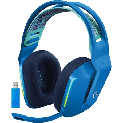 Adquiere tu Audífonos con Micrófono Gamer Logitech G733, Inalámbrico, 7.1 para PS4/PC, USB, Azul en nuestra tienda informática online o revisa más modelos en nuestro catálogo de Auriculares y Headsets Logitech