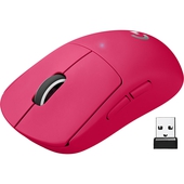 Mouse Gamer Inalámbrico Logitech PRO X SUPERLIGHT USB Rosa