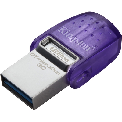Adquiere tu Memoria USB MicroDuo Kingston 128GB DataTraveler 3C 200MB/s en nuestra tienda informática online o revisa más modelos en nuestro catálogo de Memorias USB Kingston