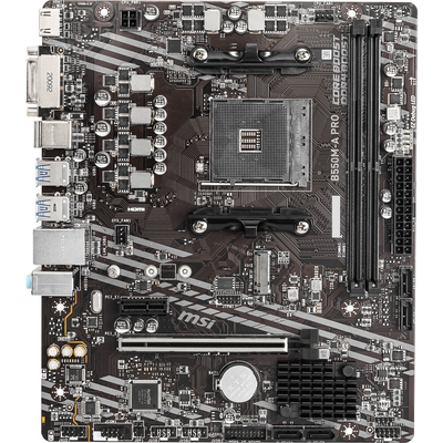 Adquiere tu Placa MSI B550M-A PRO B550 AM4 DDR4 HDMI DVI-D en nuestra tienda informática online o revisa más modelos en nuestro catálogo de Placas Madre MSI 