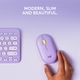 Adquiere tu Mouse Inalámbrico Logitech Pebble M350 Bluetooth Púrpura en nuestra tienda informática online o revisa más modelos en nuestro catálogo de Mouse Inalámbrico Logitech