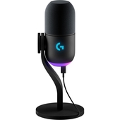 Micrófono Logitech Yeti GX USB Streaming RGB Lightsync Negro