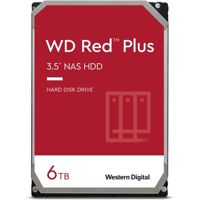 Adquiere tu Disco Duro 3.5" 6TB Western Digital Red Plus SATA 5400rpm en nuestra tienda informática online o revisa más modelos en nuestro catálogo de Discos Duros 3.5" Western Digital