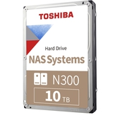 Disco 3.5" Toshiba NAS N300 10TB SATA 6.0Gb/s 7200RPM 512MB