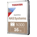 Disco 3.5" Toshiba N300 16TB SATA 6.0Gb/s NAS 7200RPM 512MB