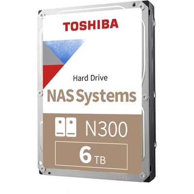 Adquiere tu Disco 3.5" Toshiba NAS N300 6TB 7200 RPM 512MB en nuestra tienda informática online o revisa más modelos en nuestro catálogo de Discos Duros 3.5" Toshiba