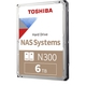 Adquiere tu Disco 3.5" Toshiba NAS N300 6TB 7200 RPM 512MB en nuestra tienda informática online o revisa más modelos en nuestro catálogo de Discos Duros 3.5" Toshiba