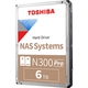 Adquiere tu Disco 3.5" Toshiba N300 PRO NAS 6TB 7200RPM 512MB en nuestra tienda informática online o revisa más modelos en nuestro catálogo de Discos Duros 3.5" Toshiba