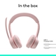 Adquiere tu Auriculares Inalámbricos Logitech Zone 300 USB-C Rosado en nuestra tienda informática online o revisa más modelos en nuestro catálogo de Auriculares y Micrófonos Logitech