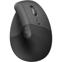 Mouse Inalámbrico Logitech Lift Vertical Ergonómico Negro