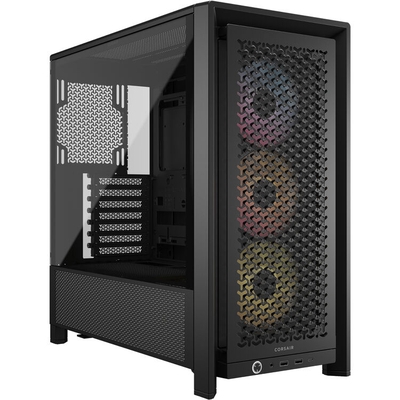 Adquiere tu Case Mid Tower Frame 4000D RS ARGB Corsair Negro en nuestra tienda informática online o revisa más modelos en nuestro catálogo de Cases Corsair