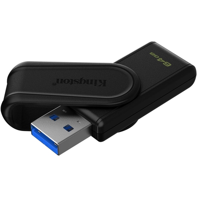 Adquiere tu Memoria USB Kingston DataTraveler Exodia S 64GB 3.2 Negro en nuestra tienda informática online o revisa más modelos en nuestro catálogo de Memorias USB Kingston