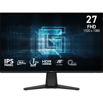 Adquiere tu Monitor Gamer Plano MSI G275 E14 27" FHD 144Hz 1MS HDMI DP en nuestra tienda informática online o revisa más modelos en nuestro catálogo de Monitores MSI 