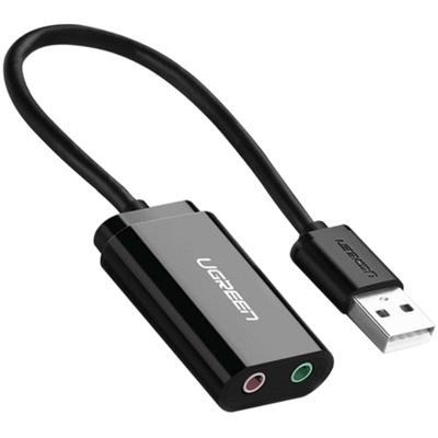 Adquiere tu Adaptador USB Para Audio y Micrófono 3.5mm Ugreen Plug & Play en nuestra tienda informática online o revisa más modelos en nuestro catálogo de Adaptador Convertidor UGreen