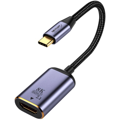 Adquiere tu Adaptador USB-C a HDMI v2.1 Netcom 8K 60Hz en nuestra tienda informática online o revisa más modelos en nuestro catálogo de Adaptador Convertidor Netcom