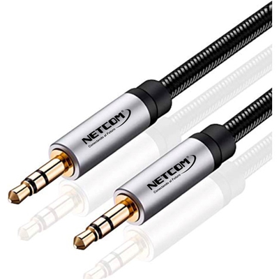 Adquiere tu Cable de Audio Netcom Jack 3.5mm de 1.80 Mts en nuestra tienda informática online o revisa más modelos en nuestro catálogo de Cables de Audio Netcom
