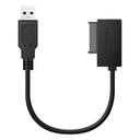 Adaptador USB a SATA Trautech Para Lectora CD/DVD De Laptop