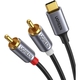 Adquiere tu Cable De Audio USB C a 2 RCA Ugreen De 1.50 Metros en nuestra tienda informática online o revisa más modelos en nuestro catálogo de Cables de Audio Ugreen