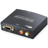 Adaptador HDMI a VGA y RCA TrauTech