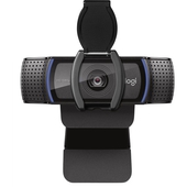 Camara Web Logitech C920s FHD Micrófono Stereo USB