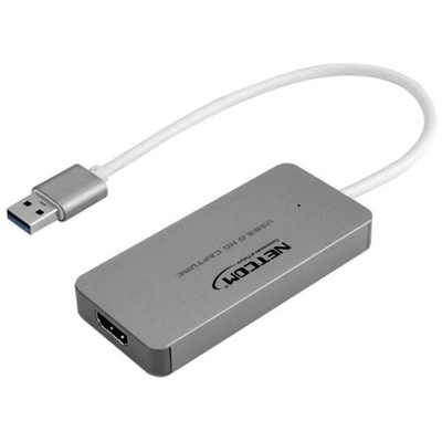 Adquiere tu Capturador De Video y Audio HDMI Full HD USB 3.0 Netcom en nuestra tienda informática online o revisa más modelos en nuestro catálogo de Capturadoras Netcom Netcom
