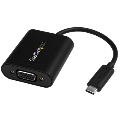 Adquiere tu Adaptador USB C a VGA Sin Audio StarTech Color Negro en nuestra tienda informática online o revisa más modelos en nuestro catálogo de Adaptadores y Cables StarTech