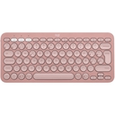 Teclado Inalámbrico Logitech Pebble 2 K380S Bluetooth Rosado