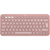 Teclado Inalámbrico Logitech Pebble 2 K380S Bluetooth Rosado