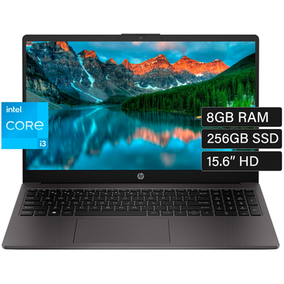 Adquiere tu Laptop  HP 250 G10 15.6" Core i3-N305 8GB 256GB FreeDOS en nuestra tienda informática online o revisa más modelos en nuestro catálogo de Laptops Core i3 HP