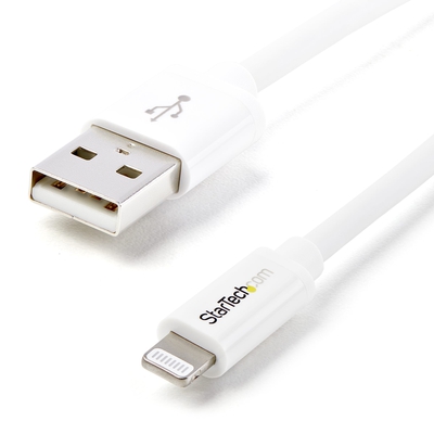 Adquiere tu Cable Lightning a USB 2.0 StarTech De 2 Metros Color Blanco en nuestra tienda informática online o revisa más modelos en nuestro catálogo de Cables USB StarTech