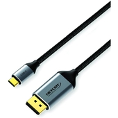 Cable USB C a DisplayPort Netcom 8K De 1.80 Mts