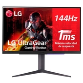 Monitor Gaming LG 27" UltraGear UHD 4K IPS 144Hz HDMI DP