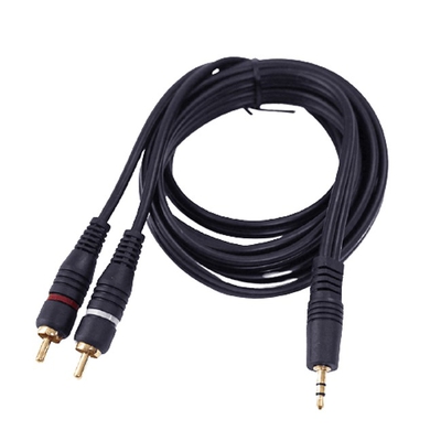 Adquiere tu Cable De Audio 1 Plug 3.5mm a 2 RCA Trautech De 3 Metros en nuestra tienda informática online o revisa más modelos en nuestro catálogo de Cables de Audio TrauTech