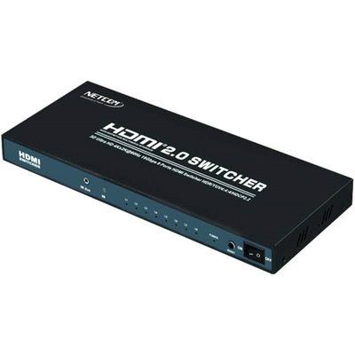 Adquiere tu Conmutador HDMI 8x1 Netcom v2 UHD 4K 60Hz en nuestra tienda informática online o revisa más modelos en nuestro catálogo de Splitters y Conmutadores Netcom