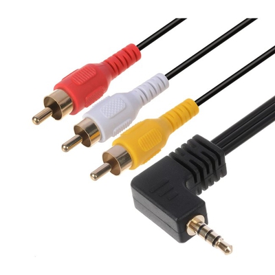 Adquiere tu Cable A/V De 1 Plug 3.5mm a 3 RCA Trautech De 1.80 Metros en nuestra tienda informática online o revisa más modelos en nuestro catálogo de Cables de Audio TrauTech