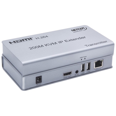 Adquiere tu Extensor KVM HDMI + USB Vía Ethernet Netcom UHD 60Hz 200mts en nuestra tienda informática online o revisa más modelos en nuestro catálogo de Adaptadores Extensores Netcom