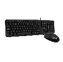 Kit Teclado y Mouse Teros TE-4062N USB Color Negro
