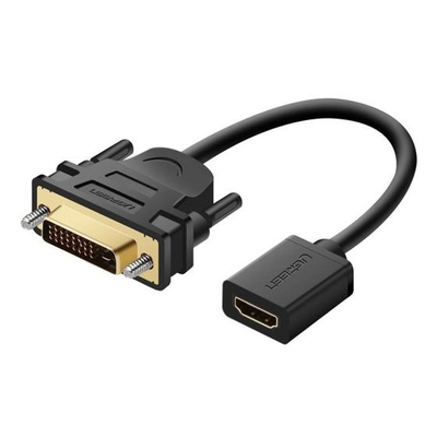 Adquiere tu Adaptador DVI-D (24+1) a HDMI Ugreen Bidireccional en nuestra tienda informática online o revisa más modelos en nuestro catálogo de Adaptadores y Cables UGreen
