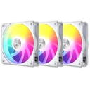 Kit 3 Fans ARGB Antryx Lynk LF120 White 120mm C/Controlador