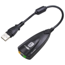 Adaptador Audio y Micrófono USB a 3.5mm 2 Canales TrauTech