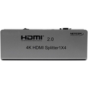 Splitter HDMI 1x4 Netcom v2.0 UHD 4K 60Hz