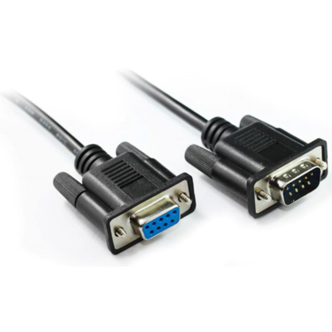 Cable Serial DB9 Hembra a DB9 Macho De 1.80 Metros Trautech