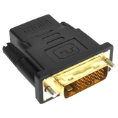 Adaptador DVI-D 24+1 Macho a HDMI Hembra TrauTech FHD