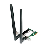 Tarjeta de Red Inalámbrico D-Link DWA 582 AC1200 Doble Banda PCI-E x1