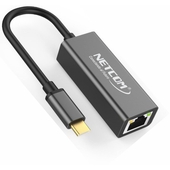 Adaptador USB C a Ethernet Netcom Gigabit